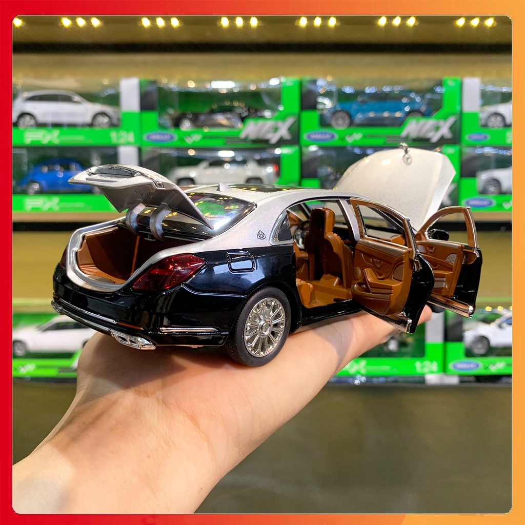 Xe mô hình Mercedes Benz Maybach S600 tỉ lệ 1:24 CHEZHI