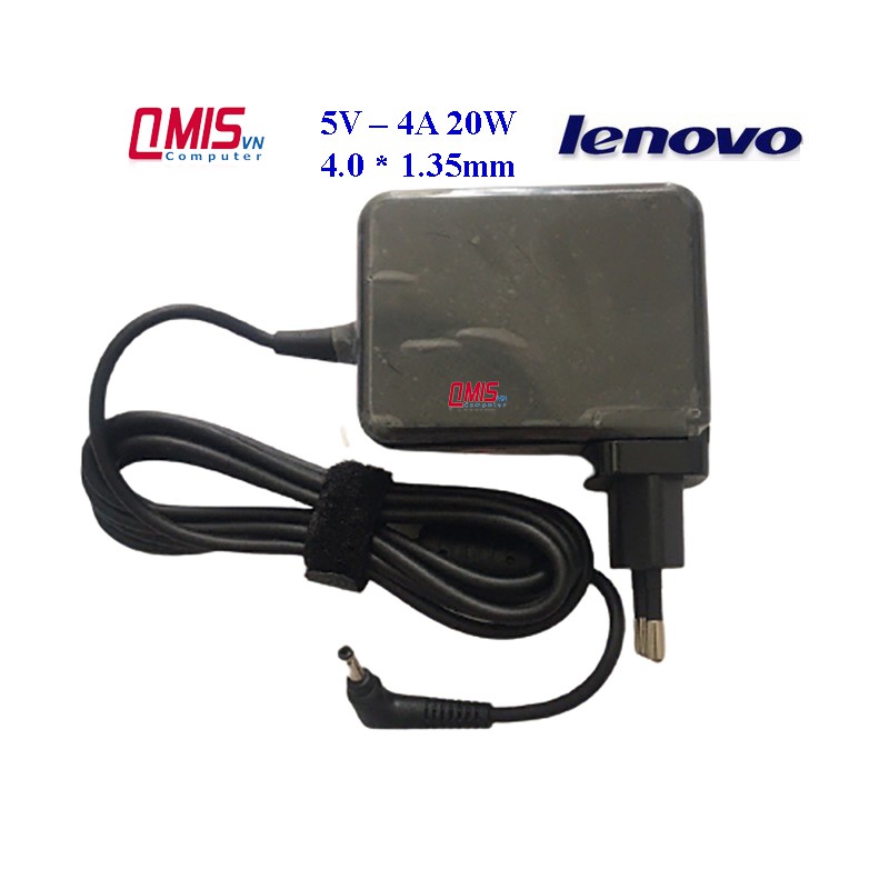Sạc laptop LENOVO 5V-4A 20W (Vuông, Đầu nhỏ) - laptop Lenovo IdeaPad Miix 310 310-10ICR 80SG, Ideapad 100s-11IBY 80R2