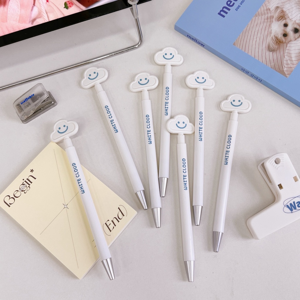 Bút Mực gel 24h Màu Đen Ngòi 0.5Mm Nhanh Khô Tiện Dụng