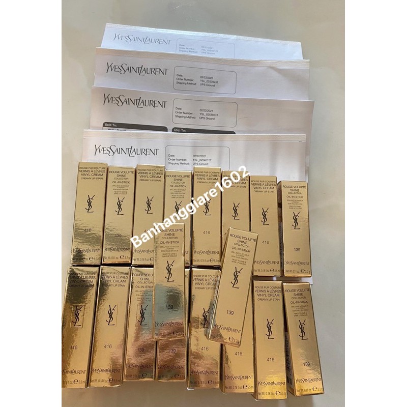 Son Ysl Vinyl màu 416 gom sale 43% (Có bill -Sẵn HCM) | BigBuy360 - bigbuy360.vn