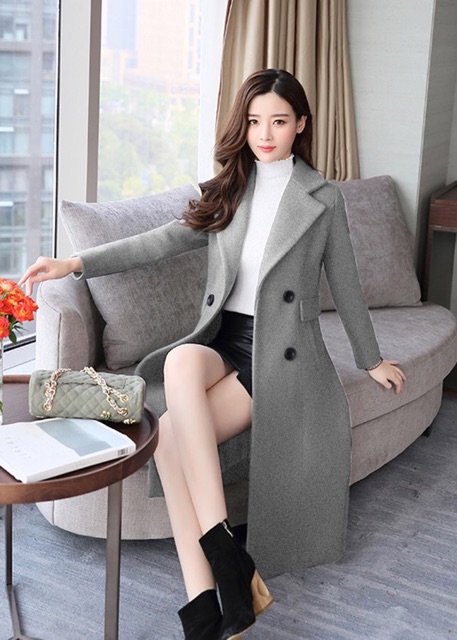 ÁO KHOÁC DẠ DÁNG DÀI CAO CẤP