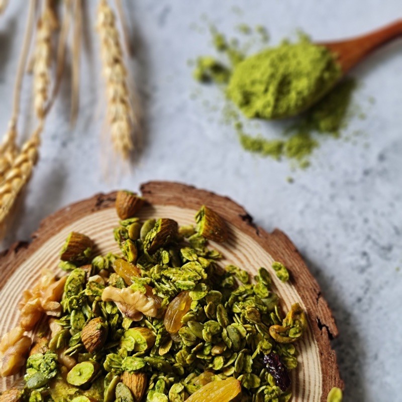 Granola - Ngũ cốc Ăn Kiêng Không Đường- Vị Matcha | BigBuy360 - bigbuy360.vn