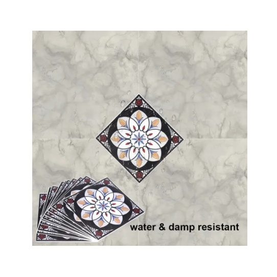 Combo 10 miếng dán PVC tường bếp dán gạch sàn nhà tắm