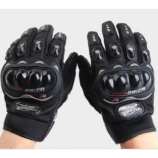 ✔️ Găng Tay Xe Máy, Đi Phượt Probiker Full DÀI Ngón Có Gù Nhựa - CHUYÊN SỈ ĐỒ PHƯỢT SL có hạn