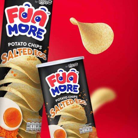 Snack khoai tây vị trứng muối Thái Lan Fun More