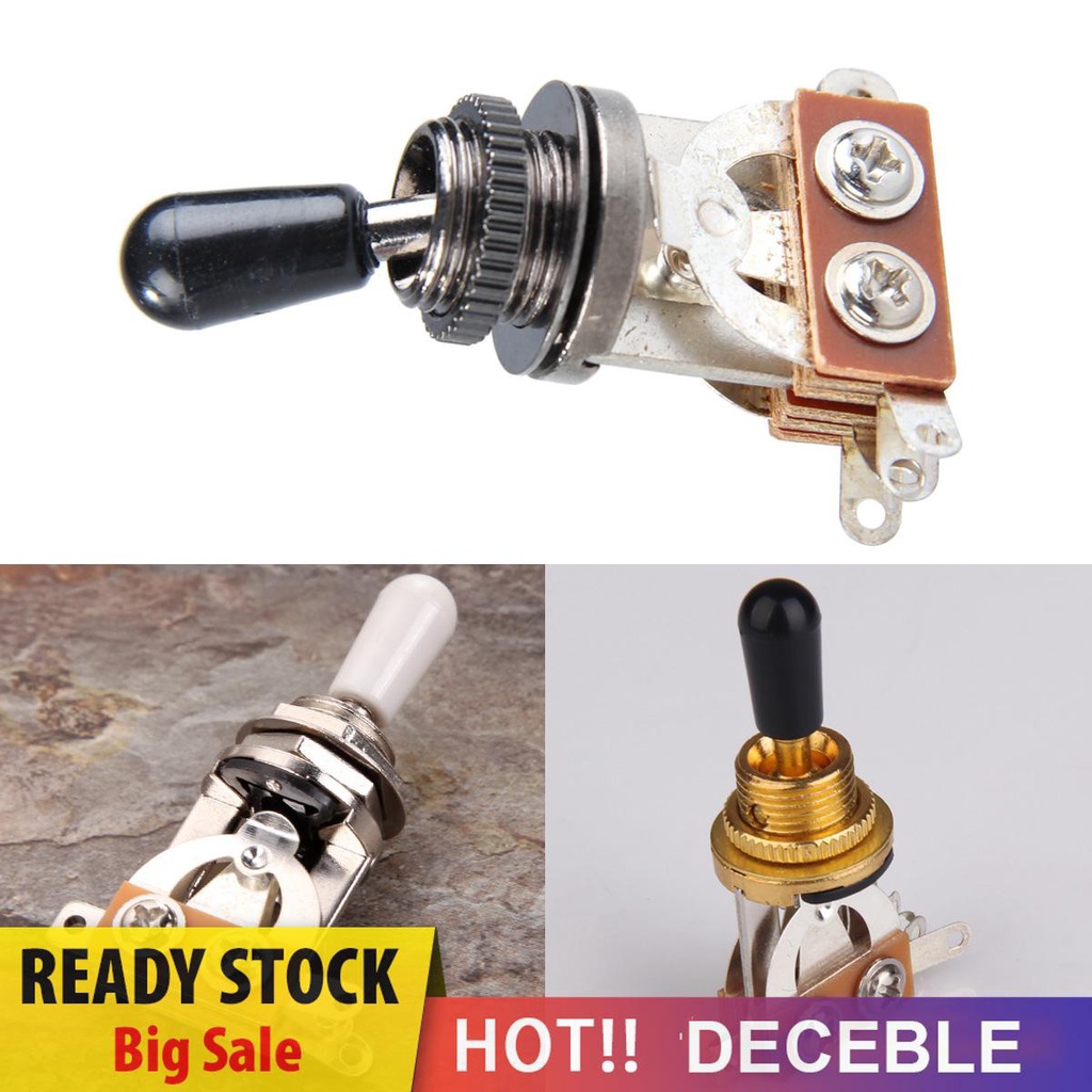 Deceble 3-Way Guitar Selector Pickup Toggle Switch Parts for Les Paul New 