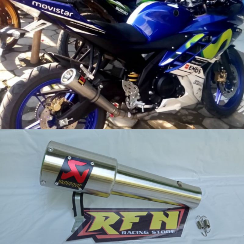 Mô Hình Xe Hơi Acrapovic Slencer Pnp R 15 V3 Jupiter Mx King New Gsx Cbr 150 R Cb 150 R Vixion R Nvl Mega Pro Verza