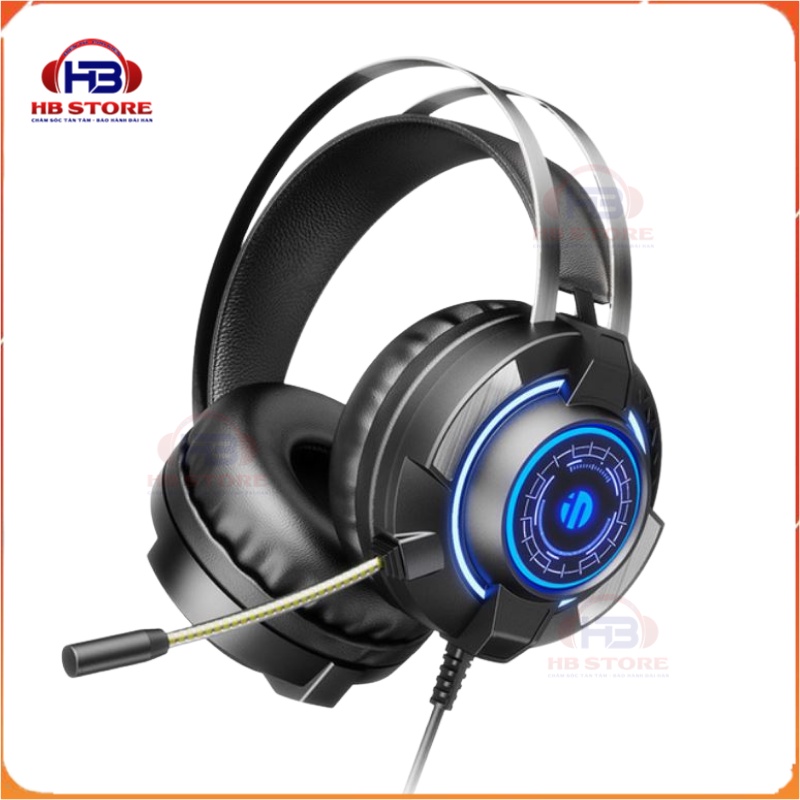 Tai nghe gaming chụp tai Inphic G2 có leds 7 màu mic xoay 360 độ, tai nghe chơi game giả lập 7.1