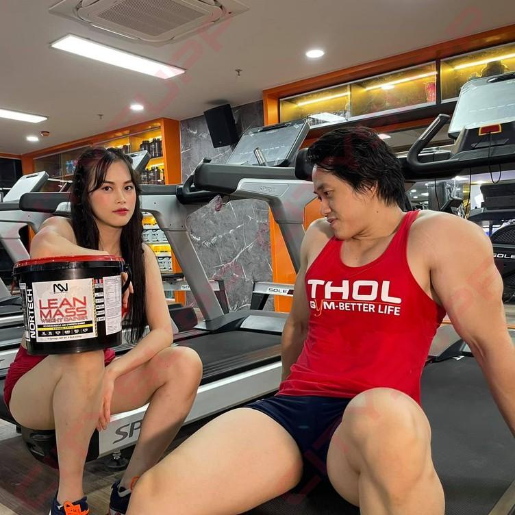 NorTech Lean Mass Gainer (4KG), Sữa Tăng Cân Tăng Cơ, Bổ Sung 69G Protein, 27G EAA, 15G BCAA, 3G Creatine, Glutamine