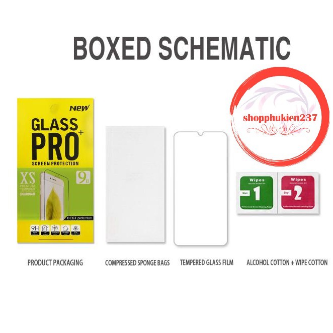 FREESHIP ĐƠN 99K_KÍNH CƯỜNG LỰC HUAWEI Y7 PRO 2019 TRONG SUỐT 9H CAO CẤP KHÔNG FULL MÀN ( TẶNG KEO CHÓNG HỞ VIỀN )