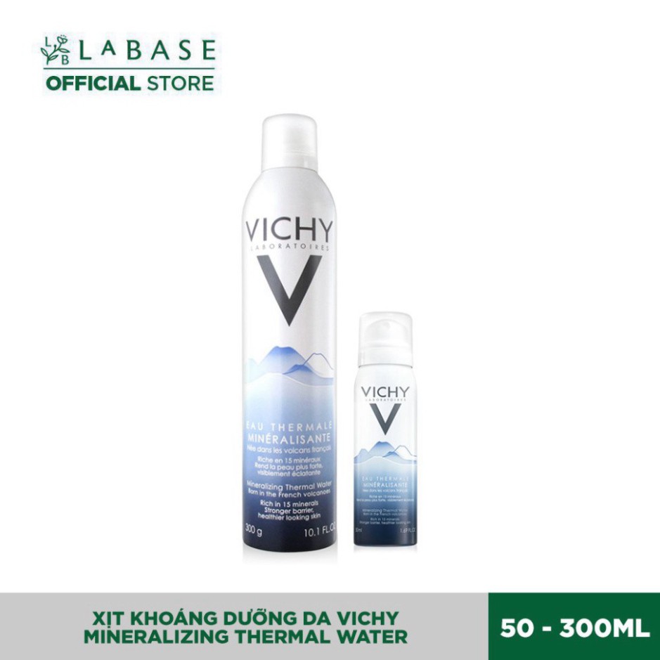 Xịt khoáng dưỡng da Vichy Mineralizing Thermal Water X5