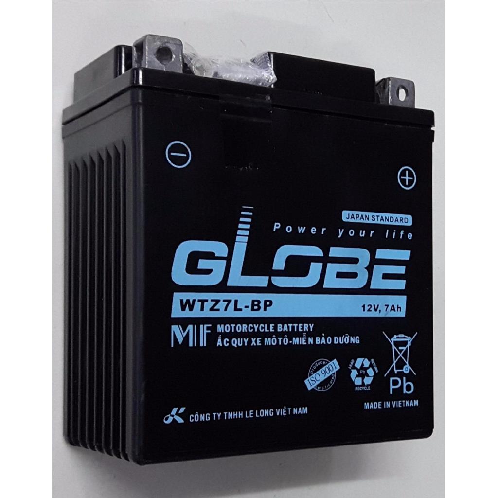 Bình ắc quy Globe WTZ7L-BP