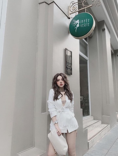 [Mã WASTMAY giảm 15% tối đa 30K đơn 150K] BÁN SỈ ÁO VEST ĐEN TRẮNG KÈM ĐAI CHO NỮ | BigBuy360 - bigbuy360.vn