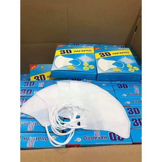 1 hộp Khẩu trang 3D Hafapro