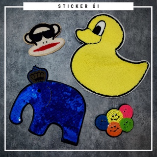 Sticker ủi quần áo cao cấp, Sticker Patch Ủi Quần Áo,BALO,miếng vá quần áo