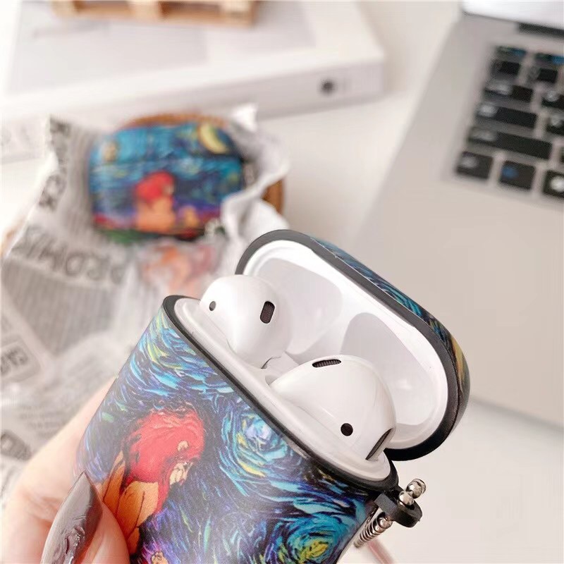 Vỏ Bảo Vệ Hộp Sạc Tai Nghe Airpods 1 / 2 / Pro Bằng Silicon Họa Tiết Simba Dễ Thương Chống Rơi | BigBuy360 - bigbuy360.vn