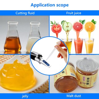 0-20% Khúc xạ kế brix Sugar mét brix mét