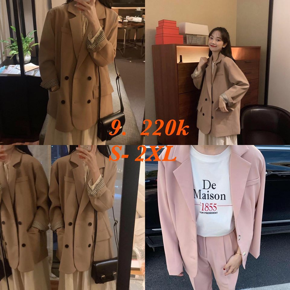 ÁO BLAZER ORDER MẪU 1-9 | BigBuy360 - bigbuy360.vn