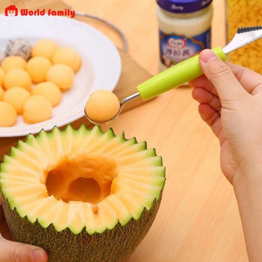 Dao thìa tích hợp cắt tỉa trái cây đa năng (nhiều màu)