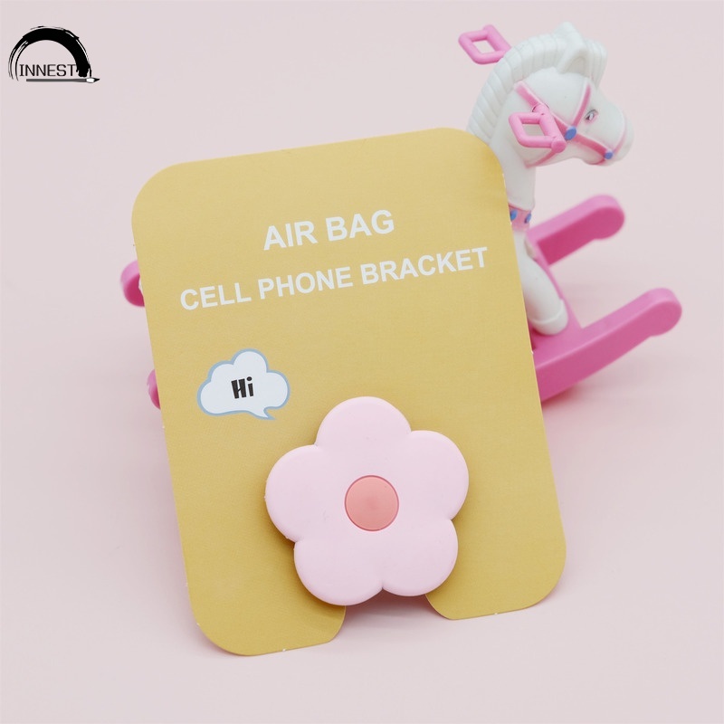 Giá Đỡ Điện Thoại Bằng Silicon Họa Tiết Hoạt Hình Dễ Thương