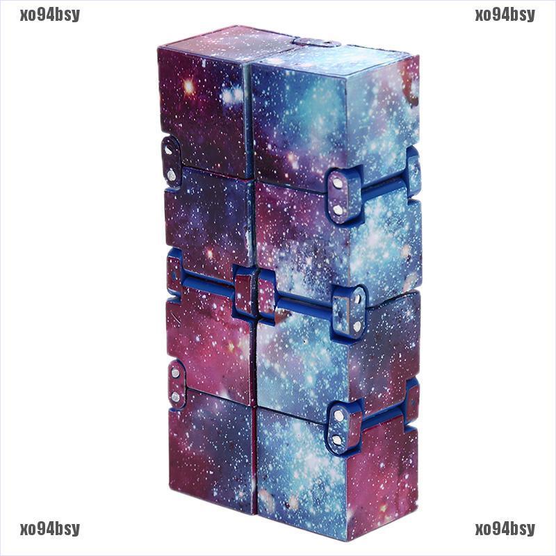 [xo94bsy]Infinity cube Mini Fidget Office flip Puzzle stress Relief Anti stress