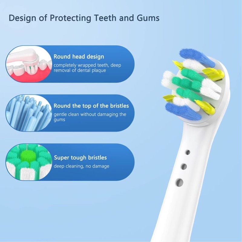 Bàn chải điện Oral-B bàn chải đánh răng sử dụng pin AA chính hãng