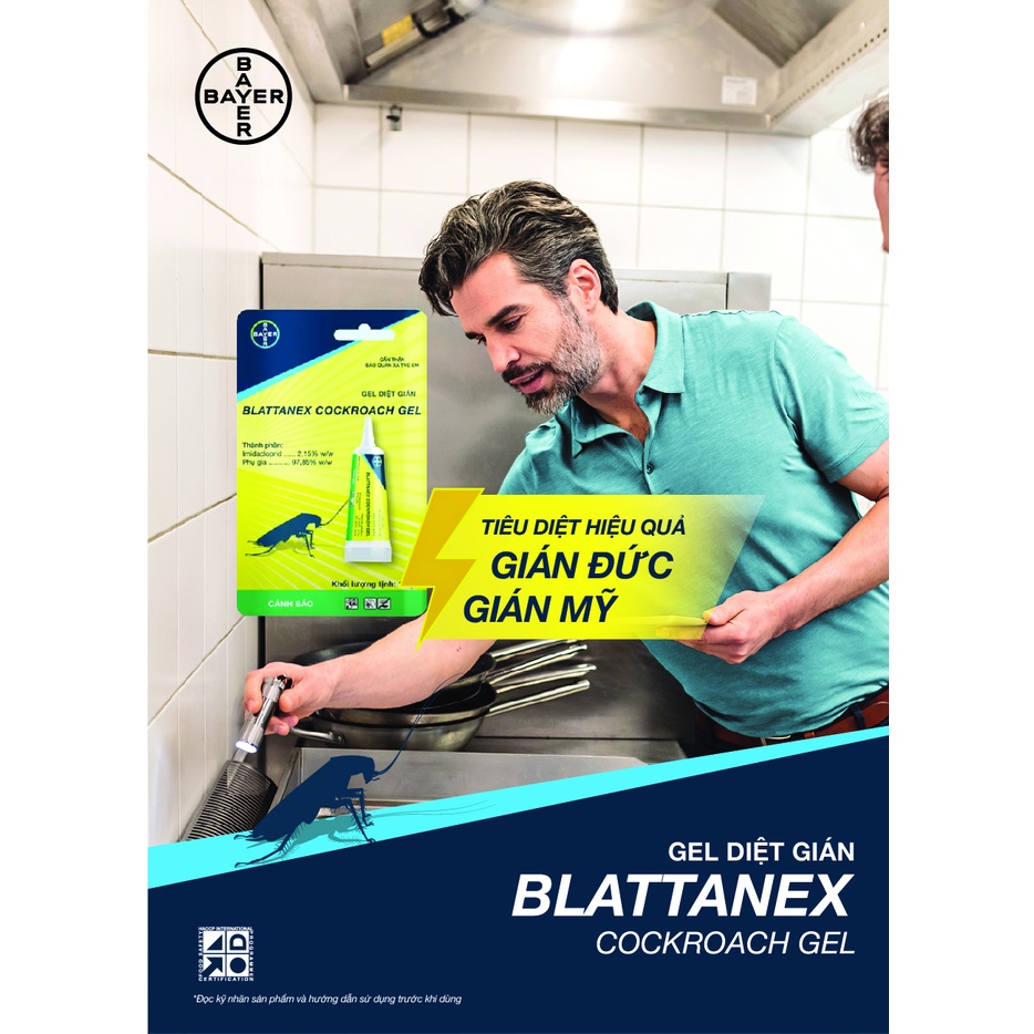 Gel Diệt Gián Blattanex Chính Hãng