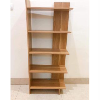 Kệ gỗ góc tường đa năng để sách, trang trí liki decor 120x50x25
