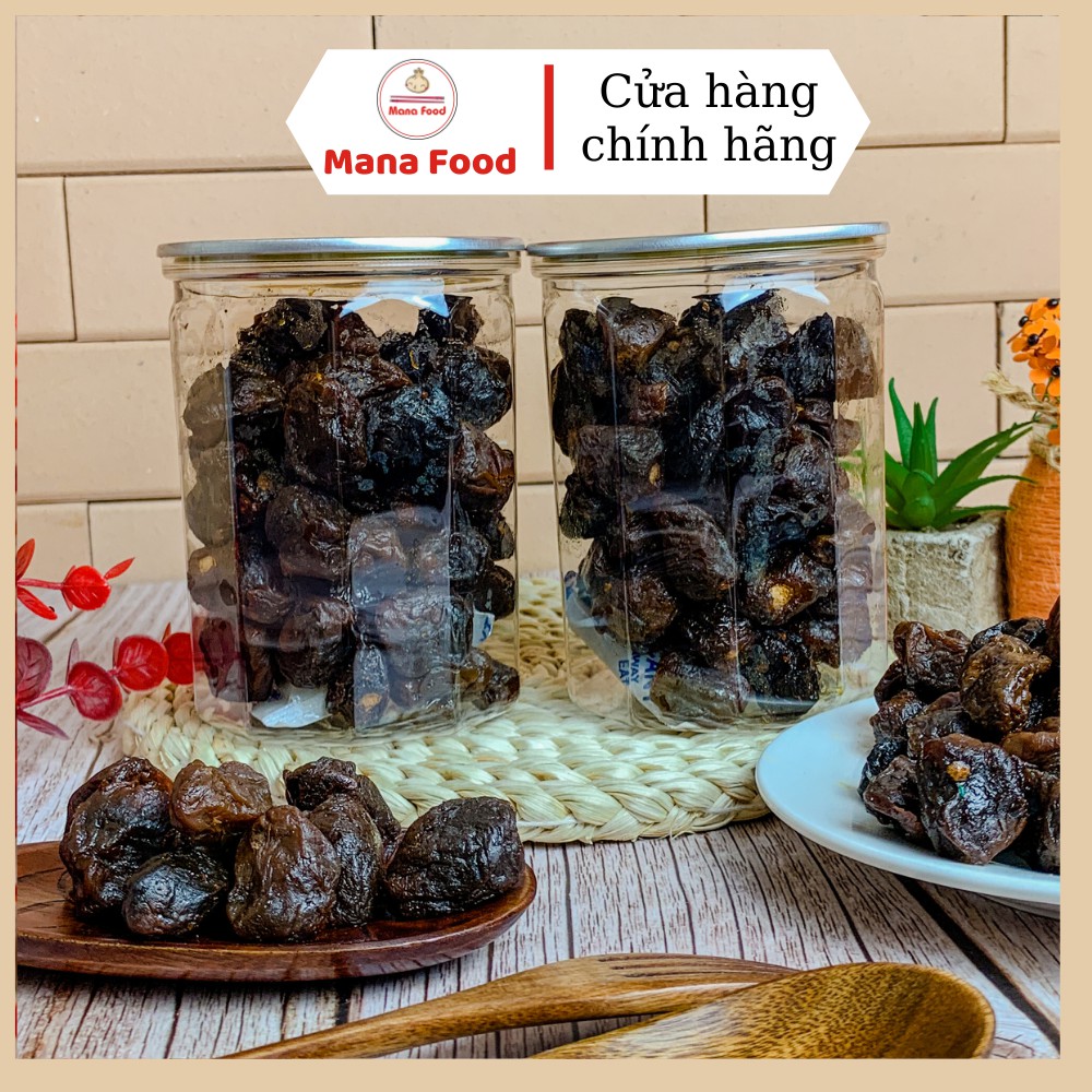 300G Long Vải Sấy Mana Food | Hũ siêu to - Ngon, Chất lượng