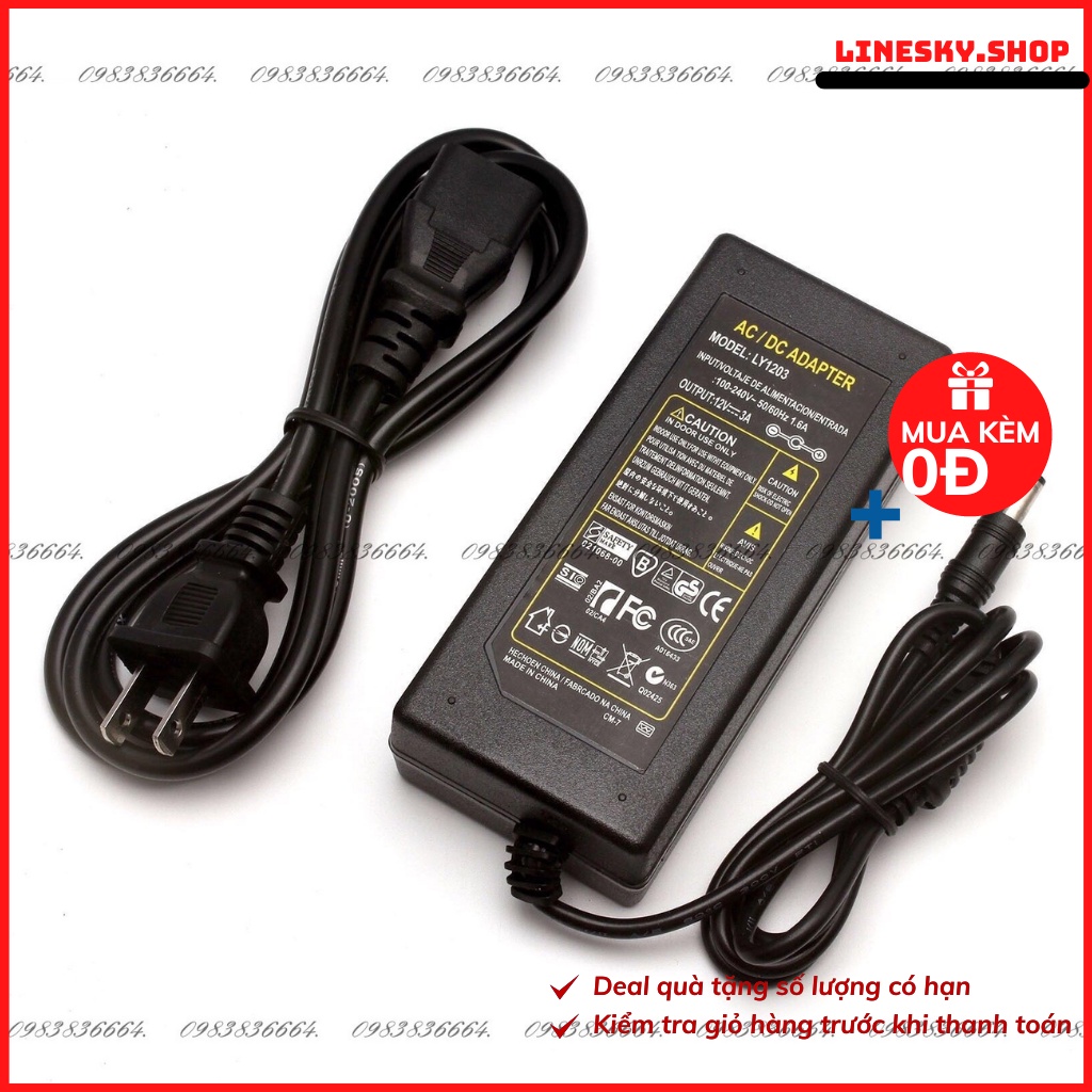 Dây nguồn cho đèn livestream loại tốt nhất dành cho các hãng đèn RL, HQ,LJJ