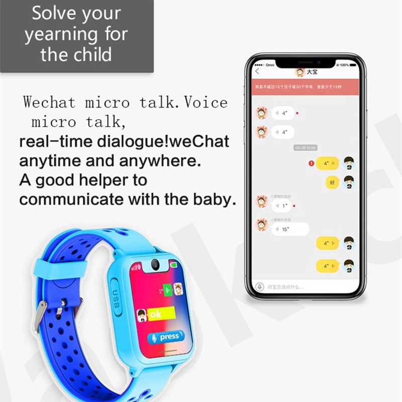 Giao hàng nhanh chóng hiệu cao cấp Đồng hồ thông minh cho trẻ em Đồng hồ thông minh thông minh cho trẻ em SOS Gọi vị trí Trình BW7 tìm định vị Trình theo dõi Chống mất màn hình