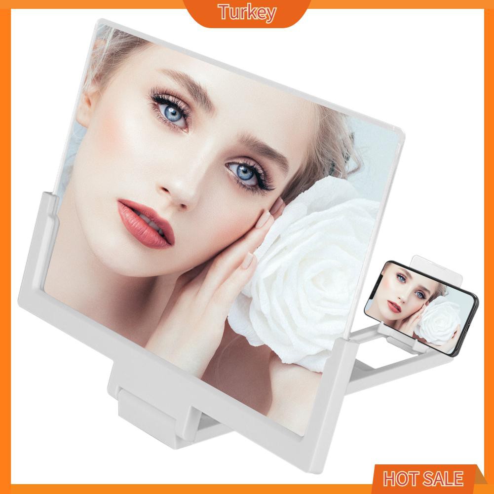 Thiết Bị Khuếch Đại Màn Hình Điện Thoại 14 Inch Có Giá Đỡ Có Thể Gấp Gọn Tiện Dụng