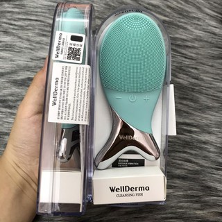 Máy rửa mặt massage con cá Wellderma cleaansing fish