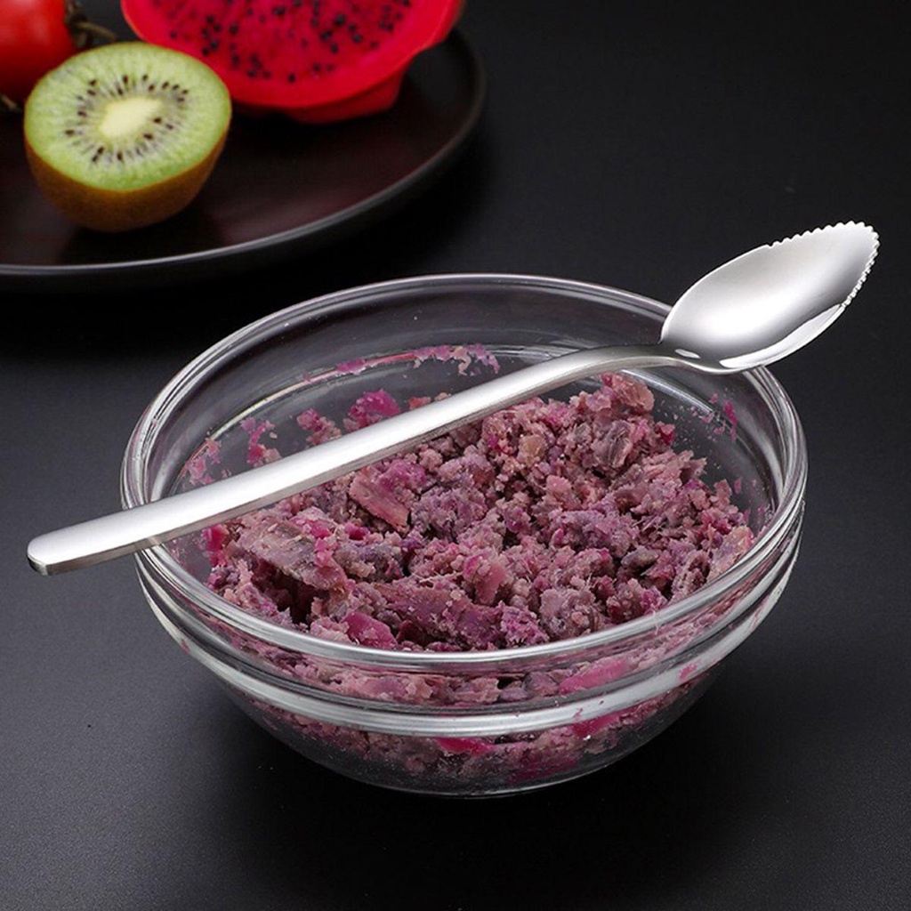 Muỗng Múc Trái Bưởi Bằng Thép Không Gỉ