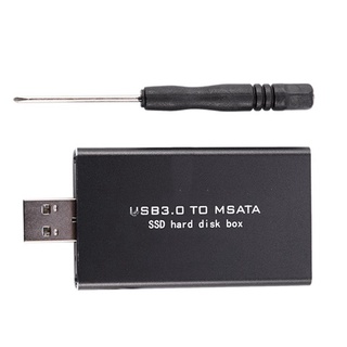 Đầu Chuyển Đổi MSATA Sang USB 3.0 MSATA SSD M2 SSD HDD Box