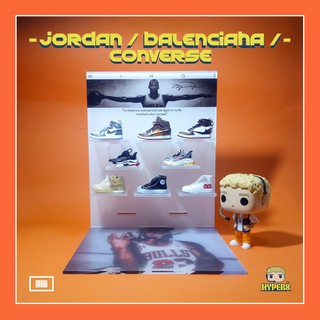 MÓC KHOÁ GIÀY 3D SNEAKER CONVERSE - BALENCIAGA TRIPLE S