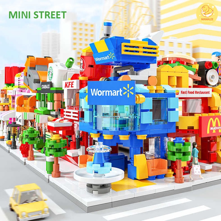 Đồ Chơi Lego 3D Lắp Ráp Mô Hình Thương Hiệu Nổi Tiếng Thế Giới [Hàng Cao Cấp]