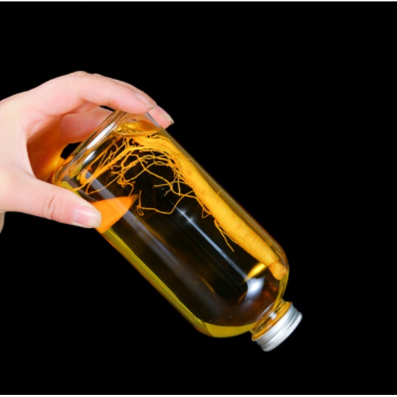 Chai Thủy Tinh Tròn Nắp Nhôm 350ml | 500ml , Tùy Chọn Dung Tích