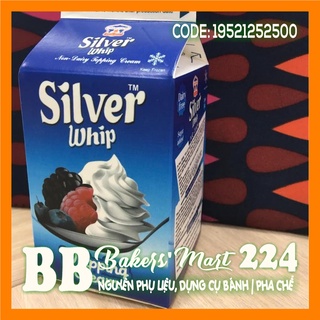 💥 HỎA TỐC 💥 Kem TOPPING trang trí bánh SILVER WHIP - Hộp 500gr