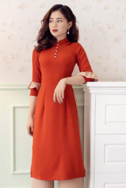 Áo dài dáng mới mix tay RA MẮT THÊM ÁO CHO BÉ