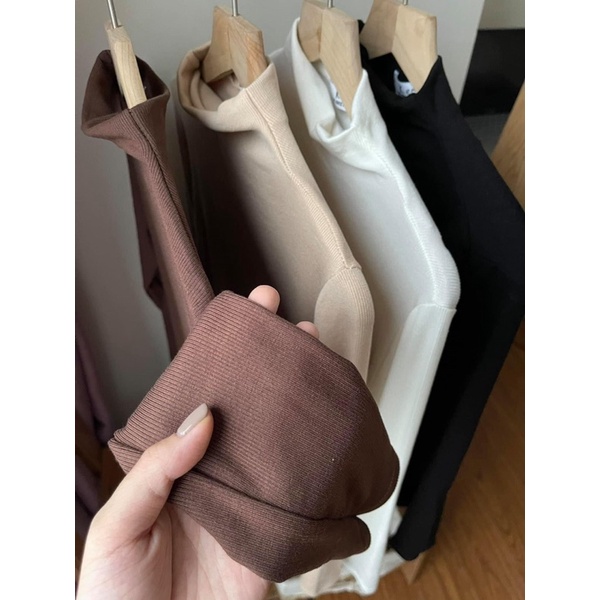 [HÀNG SẴN]ÁO LEN GIỮ NHIỆT NỈ TĂM LÓT BÔNG siêu xinh | BigBuy360 - bigbuy360.vn