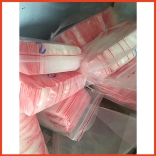 100 gam túi zip viền đỏ số 10 !