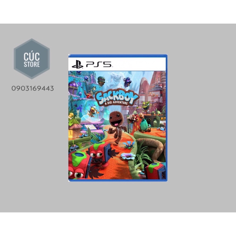 Đĩa chơi game PS5: Sackboy A Big Adventure