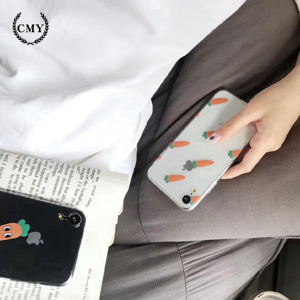Ốp điện thoại họa tiết cà rốt cho iPhone 11 / 11Pro 11pro Max X XR XS XS MAX 6 7 8 plus | BigBuy360 - bigbuy360.vn