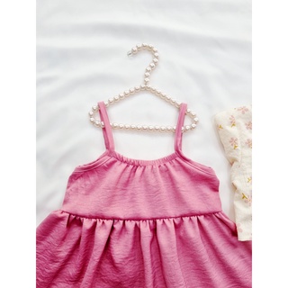 [ CÓ QUÀ TẶNG 💝] Đầm handbok hồng bé gái
