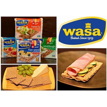 Bánh mì lúa mạch giòn nguyên hạt giàu xơ hữu cơ Cracker Vegan Delikatess, Fibre, Original hiệu Wasa 270g