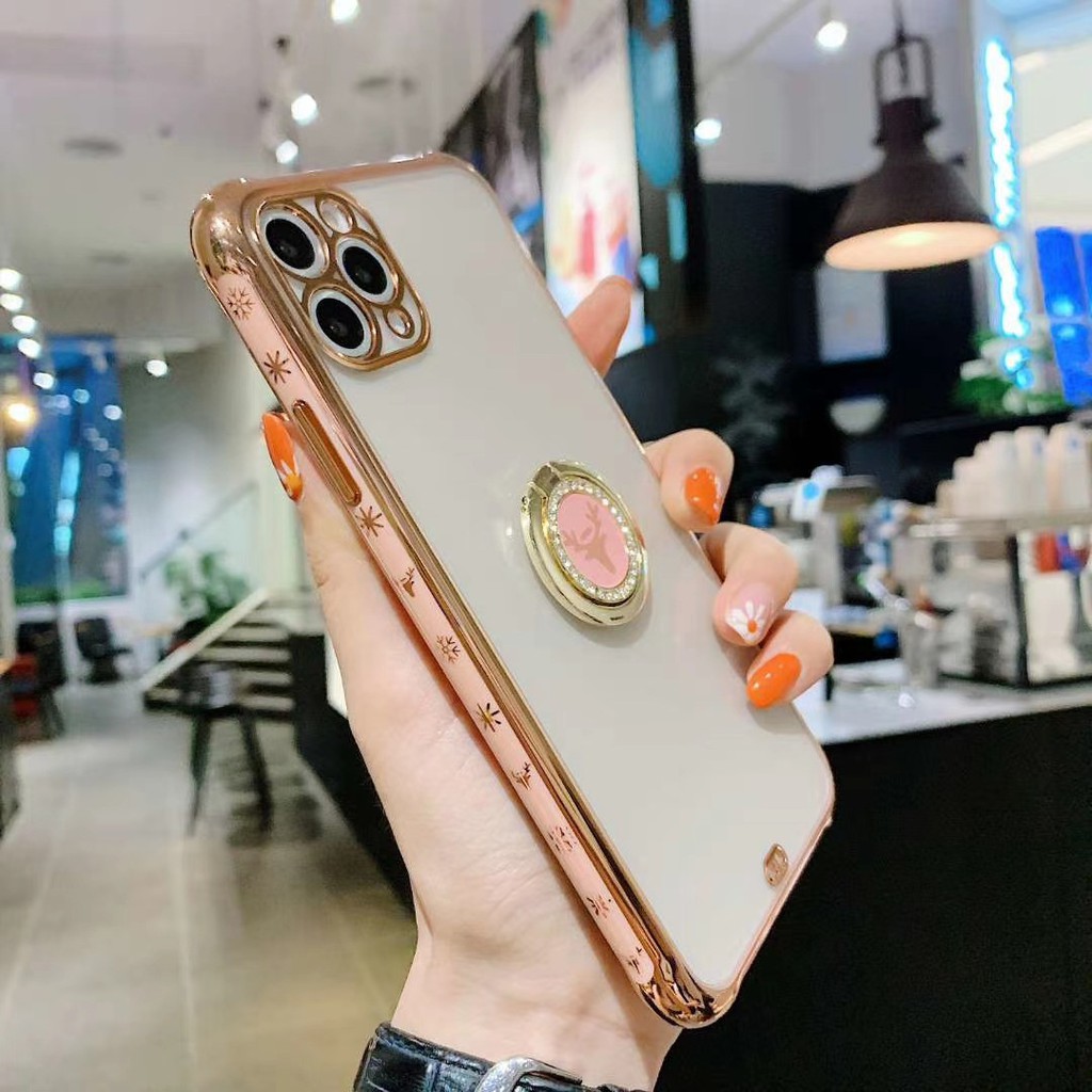 Ốp Lưng Iphone 7plus, 8plus, 6splus, Xsmax, X, Xs, 11, 11pro max, Xr, 11pro, 7g, 8g Lưng Nhám Viền Si (không kèm iring)