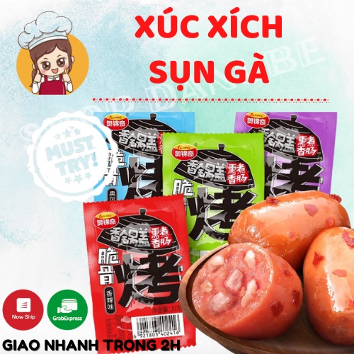 Xúc xích sụn gà gói 4 viên 20g