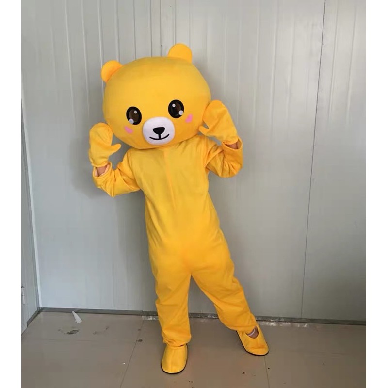 MASCOT GẤU LẦY MÀU VÀNG