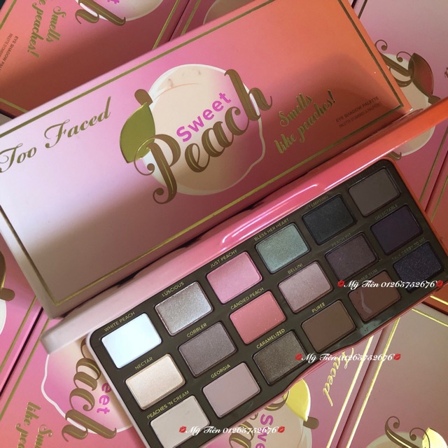 Bảng Phấn Mắt Too Faced Sweet Peach Eyeshadow🍑